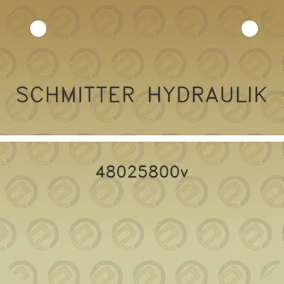 schmitter-hydraulik-48025800v