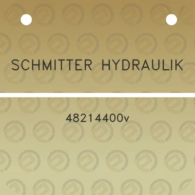 schmitter-hydraulik-48214400v