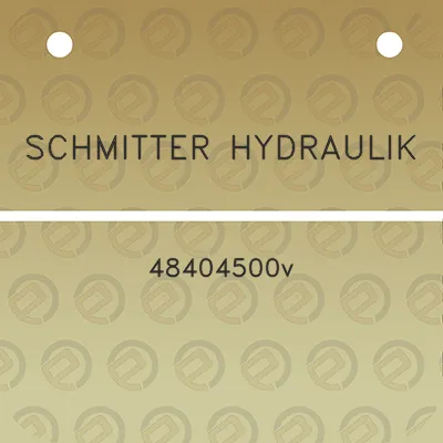 schmitter-hydraulik-48404500v