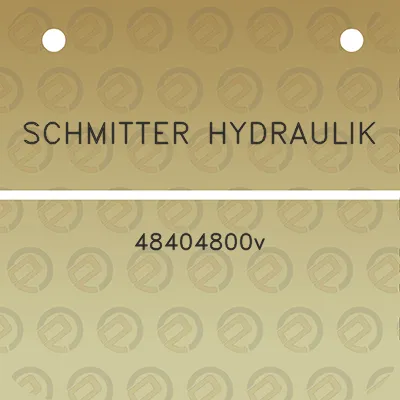 schmitter-hydraulik-48404800v