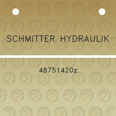 schmitter-hydraulik-48751420z