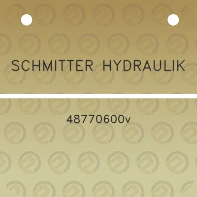 schmitter-hydraulik-48770600v