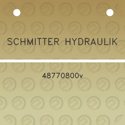 schmitter-hydraulik-48770800v