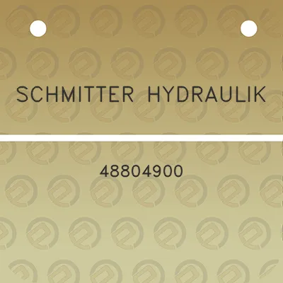 schmitter-hydraulik-48804900