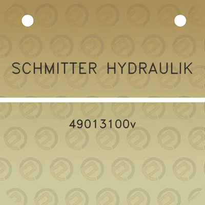 schmitter-hydraulik-49013100v