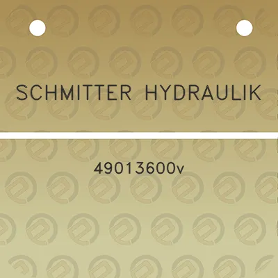 schmitter-hydraulik-49013600v