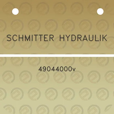 schmitter-hydraulik-49044000v