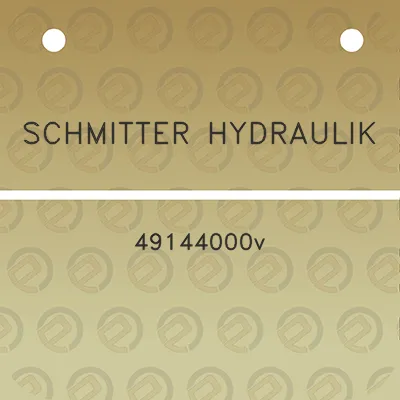 schmitter-hydraulik-49144000v