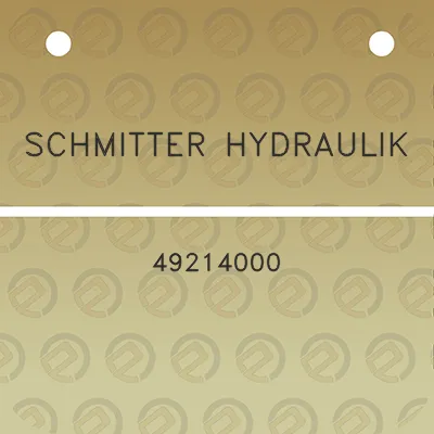 schmitter-hydraulik-49214000