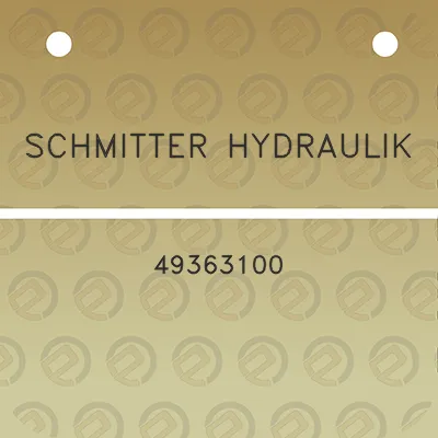 schmitter-hydraulik-49363100