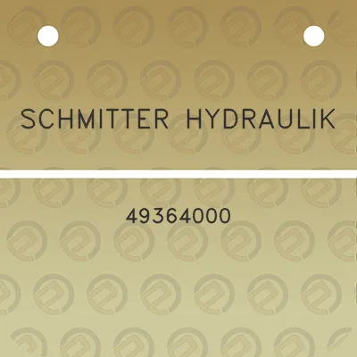 schmitter-hydraulik-49364000