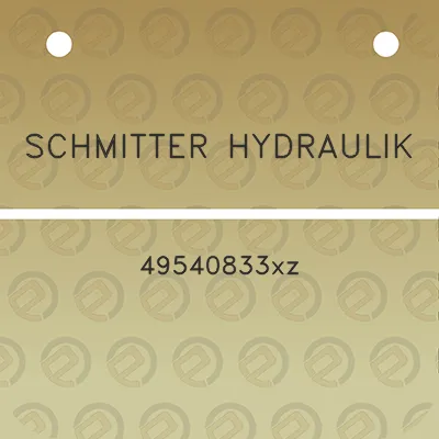 schmitter-hydraulik-49540833xz