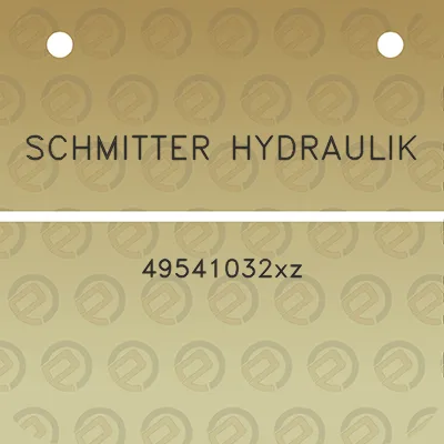 schmitter-hydraulik-49541032xz