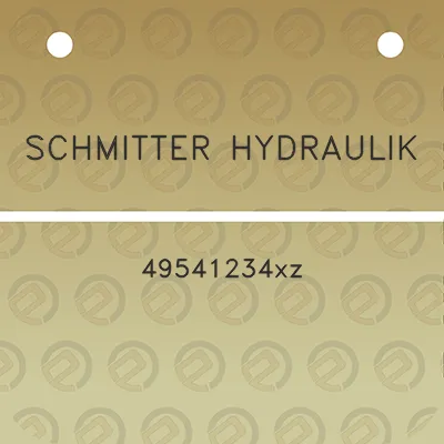 schmitter-hydraulik-49541234xz