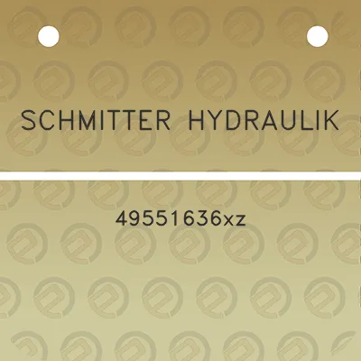 schmitter-hydraulik-49551636xz