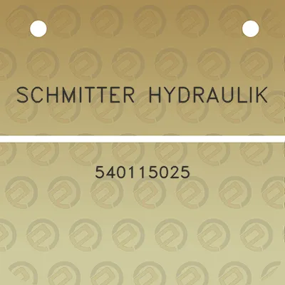 schmitter-hydraulik-540115025