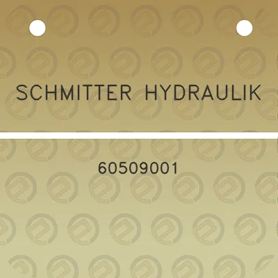 schmitter-hydraulik-60509001