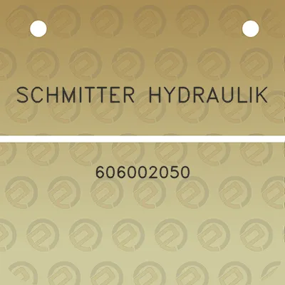 schmitter-hydraulik-606002050