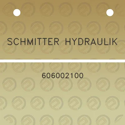 schmitter-hydraulik-606002100