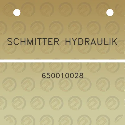 schmitter-hydraulik-650010028