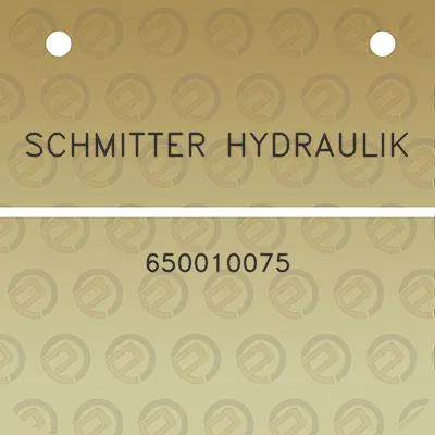 schmitter-hydraulik-650010075