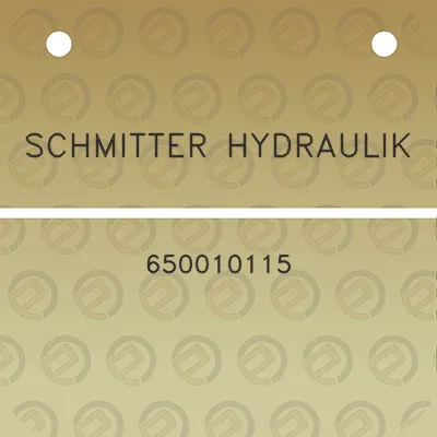 schmitter-hydraulik-650010115