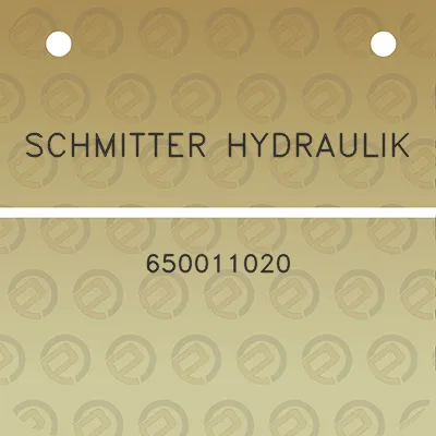 schmitter-hydraulik-650011020