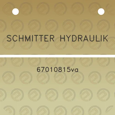 schmitter-hydraulik-67010815va