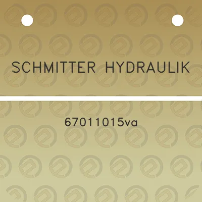 schmitter-hydraulik-67011015va