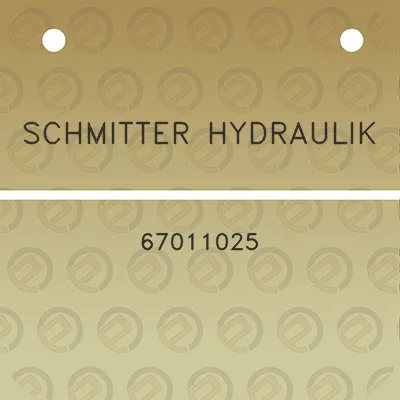 schmitter-hydraulik-67011025