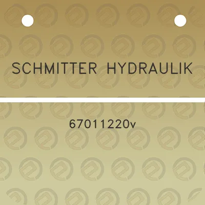 schmitter-hydraulik-67011220v