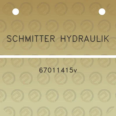 schmitter-hydraulik-67011415v