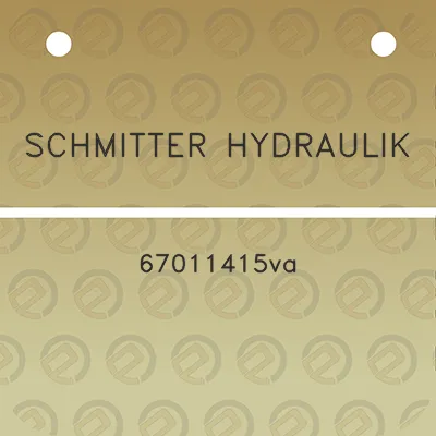 schmitter-hydraulik-67011415va