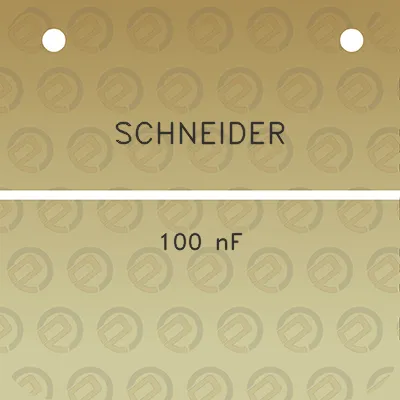 schneider-100-nf