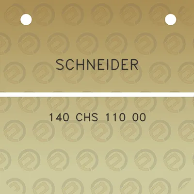 schneider-140-chs-110-00