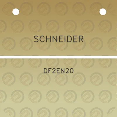 schneider-df2en20