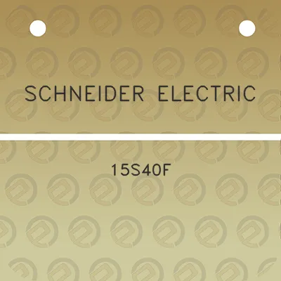 schneider-electric-15s40f