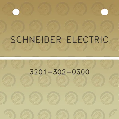 schneider-electric-3201-302-0300