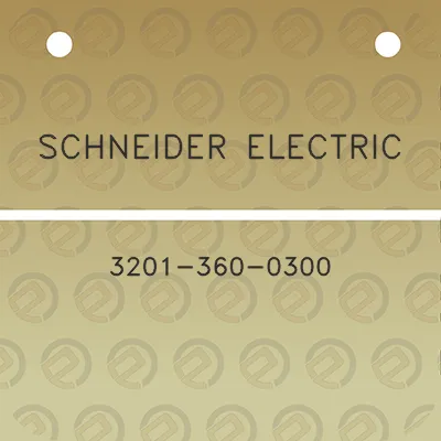 schneider-electric-3201-360-0300