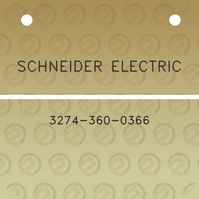 schneider-electric-3274-360-0366