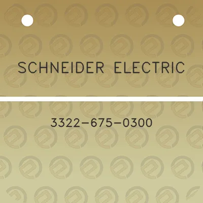 schneider-electric-3322-675-0300