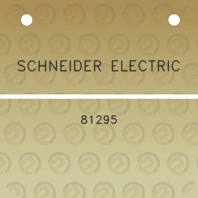 schneider-electric-81295