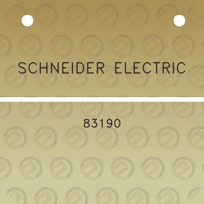 schneider-electric-83190