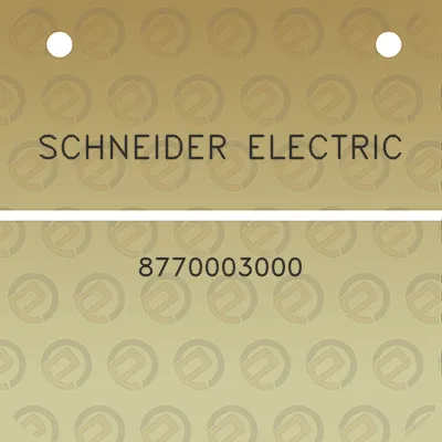 schneider-electric-8770003000