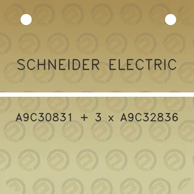 schneider-electric-a9c30831-3-x-a9c32836