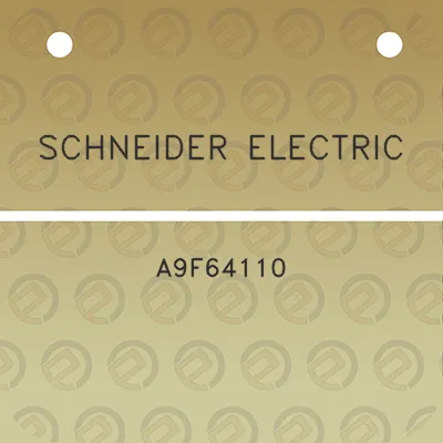 schneider-electric-a9f64110