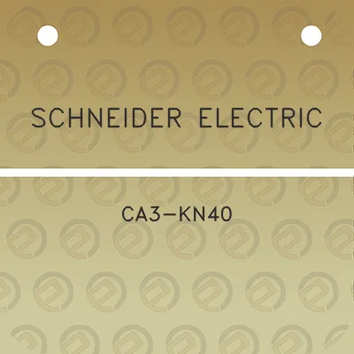 schneider-electric-ca3-kn40