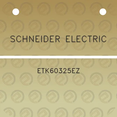 schneider-electric-etk60325ez