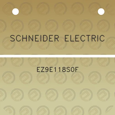 schneider-electric-ez9e118s0f