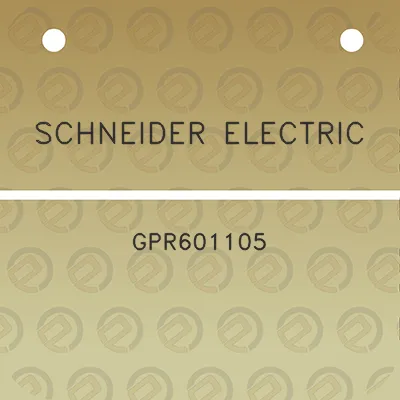 schneider-electric-gpr601105